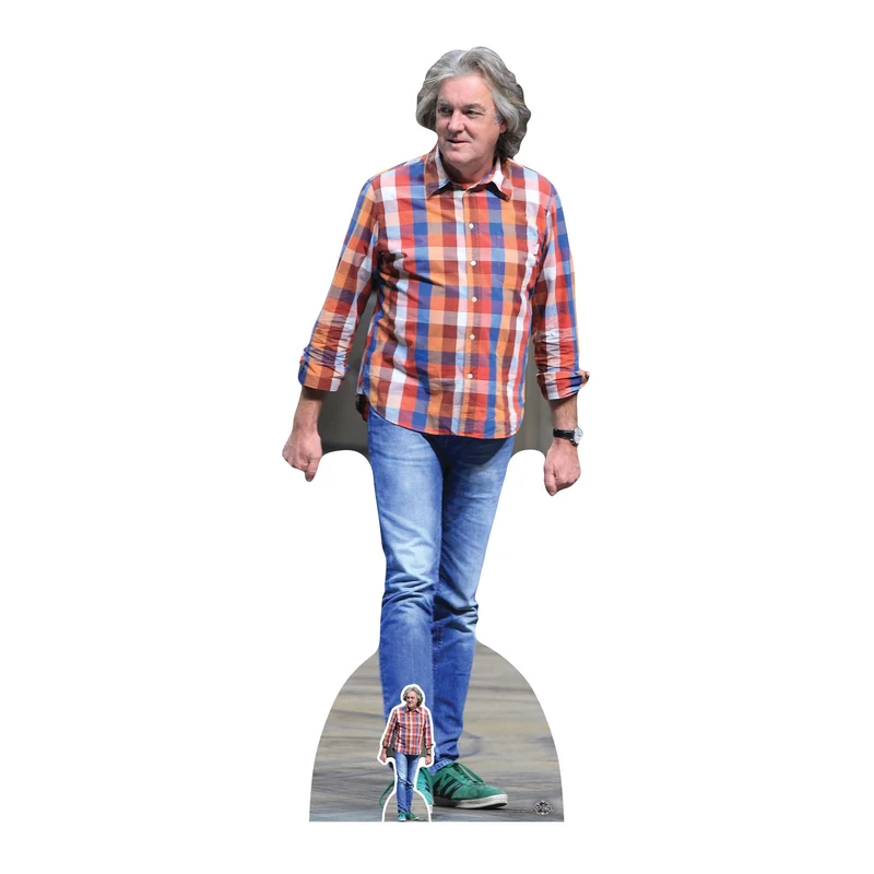 Star Cutouts CS713 James May Lifesize Cardboard Cutout – Perfect for Birthdays, Parties, Photos & Fans of Top Gear (182 cm) - Image 1