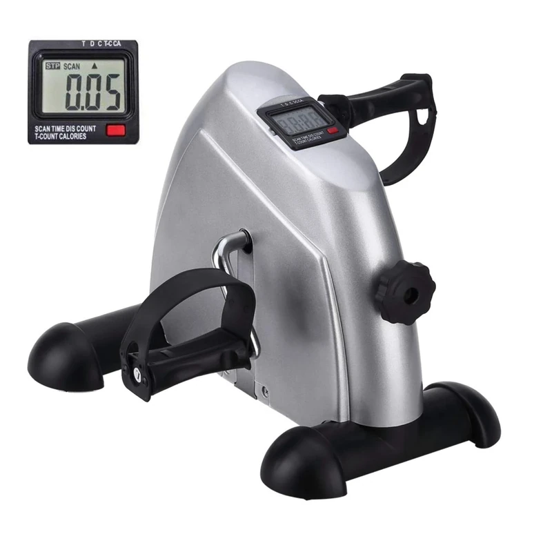 Uten Mini Bike, Silver, Arm and Leg Trainer, LCD Display, Silver