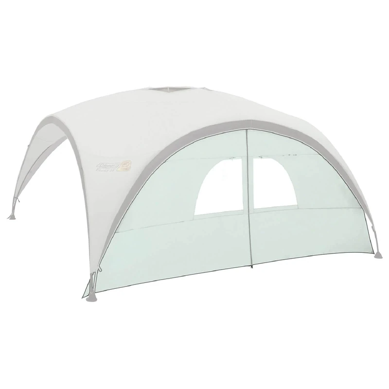 Side Panel for Coleman Fast Pitch Shelter XL 4.5 x 4.5 m, Gazebo Side Panel with Windows and Door, High Sun Protection 50+, Water Resistant