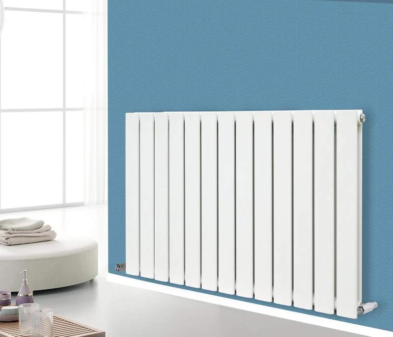 NRG Premium 600x884 Designer Radiator Bathroom Heater White Flat Double Panel Rads