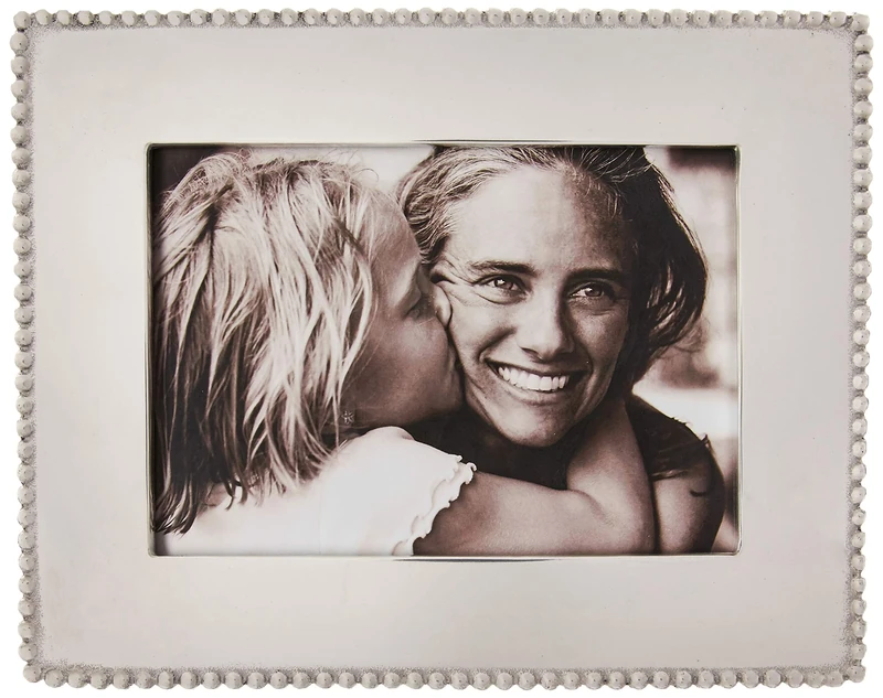 MARIPOSA Horizontal Picture Frame, Silver, 9.44'' x 1'' x 7.67''