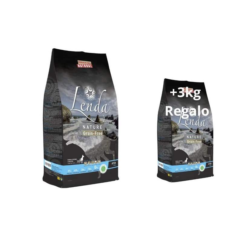 Lenda Nature GF Hypoallergenic Tuna Dry Dog Food, 12 kg