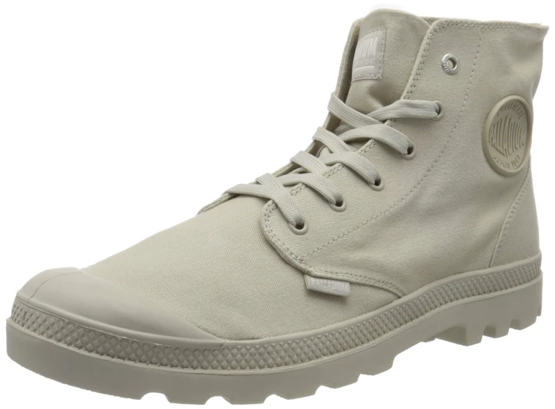 Palladium Pampa Hi Mono U, Unisex Adults' Hi-Top Trainers, Grey (Rainy Day K76), 9.5 UK (44 EU) - Image 1