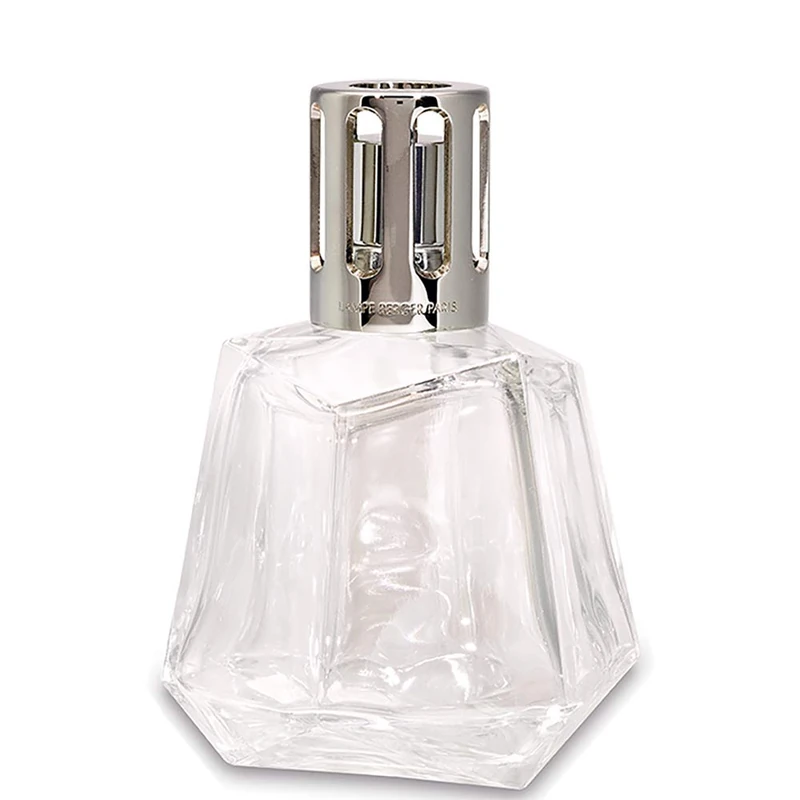 LAMPE BERGER Origami Clear Glass Oil Burner 15cm - Image 1