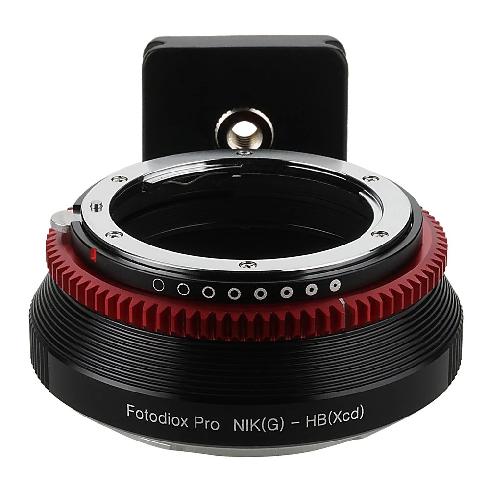 Fotodiox Pro Lens Mount Adapter Compatible with Nikon F-mount G-Type Lenses to Hasselblad XCD-mount Cameras such as X1D 50c and X1D II 50c