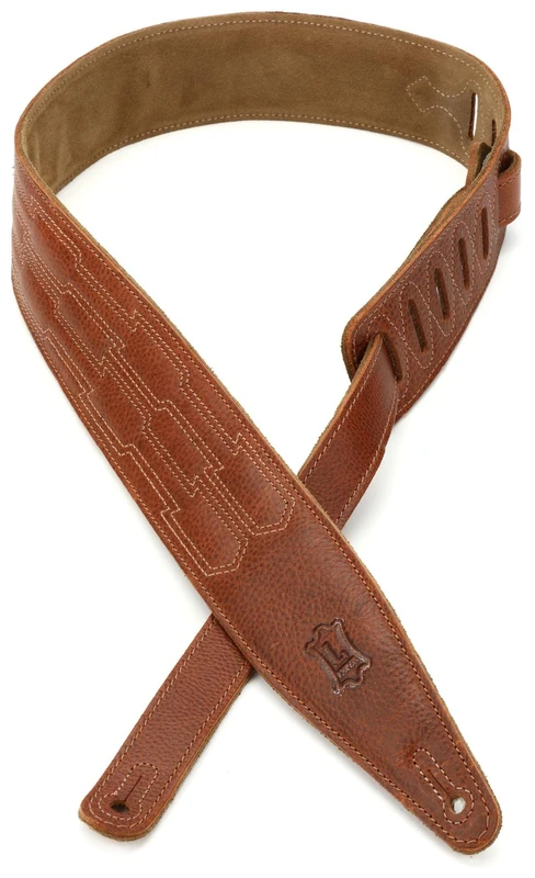 Levy's Leathers Guitar Strap (MG317MTN) Standard Standard brown