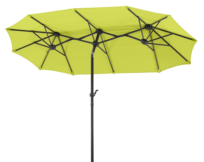 Schneider 746-78 Salerno Parasol Rectangular, Green Apple, 300 x 150 cm