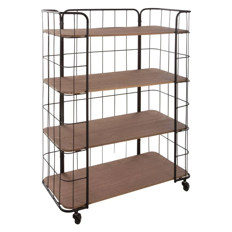 Jordi – Metal Shelf Height 98 cm – Atmosphera Designer Interior - Image 1