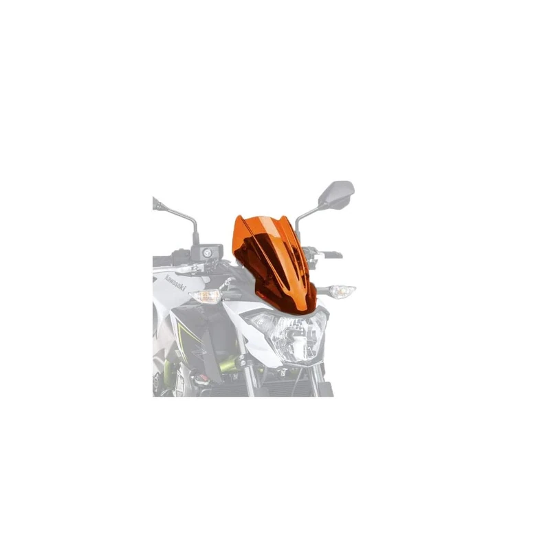 Puig Windshield Naked New Generation Sport 9588T for Kawasaki Z650 17'-19'
