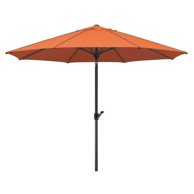 Schneider 684-05 Umbrella Adria approx 300 cm Ø, 8-Part, Round, Terracotta, 300 x 300 x 260 cm