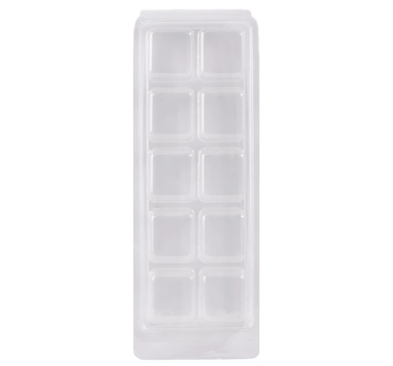 World Of Moulds | 10 Cavity Wax Tart Clamshell Mould x 100