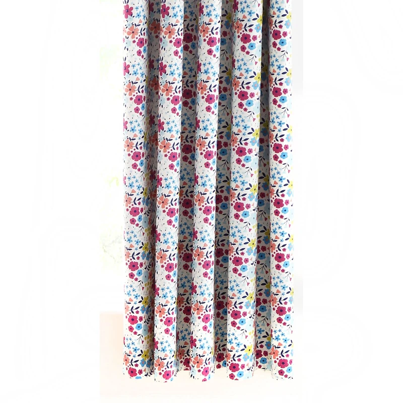 Bedlam - Joy - Blackout Lined Eyelet Curtains - 66" Width x 54" Drop (168 x 137cm) in Multicolour