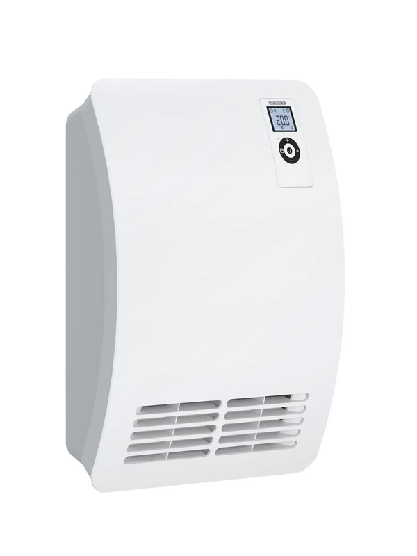 STIEBEL ELTRON Wall mounted electric fan heater CK 20 Premium for about 20 sqm, aluminium, LED, 7-day + 120-minute timer, frost+overheating protection, open window detection, Lot 20 compliant, 237835