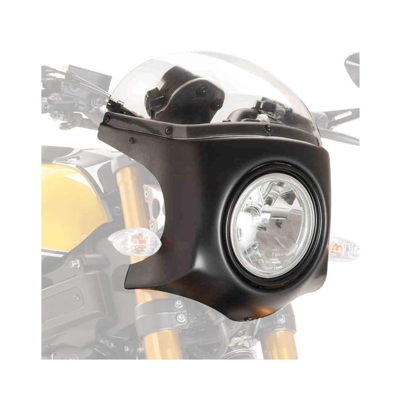 Puig Retro Semi Fairing Matt Black 9554W