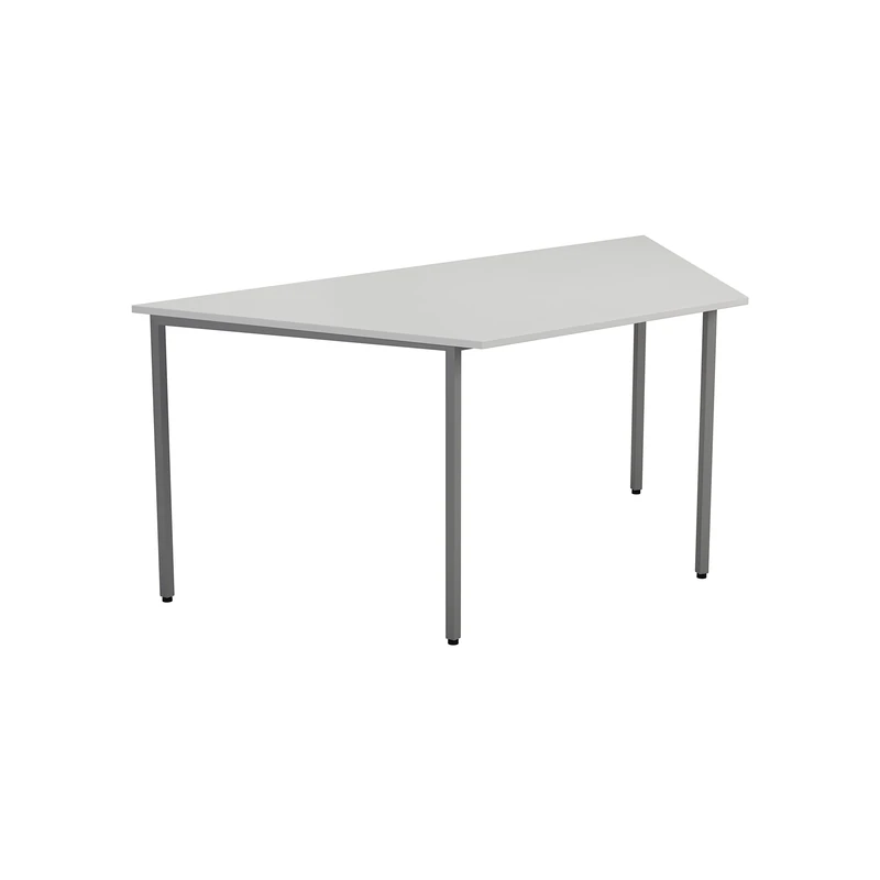 Office Hippo Office Table, Sturdy & Robust Computer Table, Stylish Work Table For Home Office, Ideal Desk Table For Any Work Space, Height Adjustable Feet, 5 Year Guarantee, White, 160 x 80 x 73 cm
