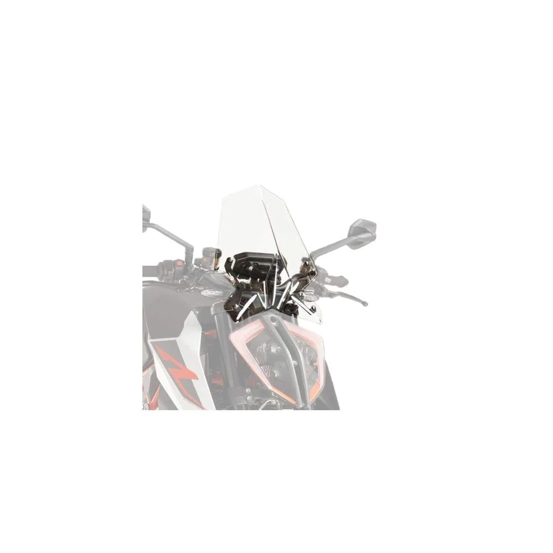 Puig Windshield Naked New Generation Sport 9692W for 1290 Superduke R 17'-19'