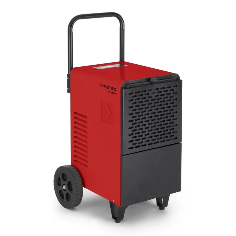 TROTEC TTK 166 ECO Commercial Dehumidifier - 52 L/24 h - For Rooms up to 90 m² / 230 m³ - Digital Humidistat (10–95%), Timer, Continuous Drain, R290 Eco Refrigerant