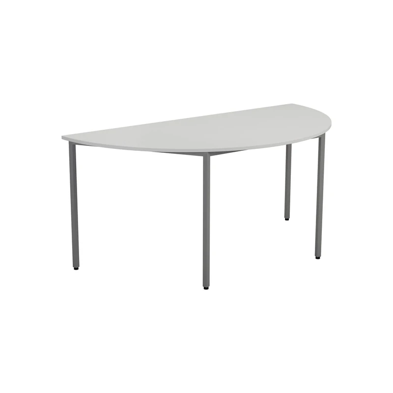 Office Hippo Office Table, Sturdy & Robust Computer Table, Stylish Work Table For Home Office, Ideal Desk Table For Any Work Space, Height Adjustable Feet, 5 Year Guarantee, White, 160 x 80 x 73 cm
