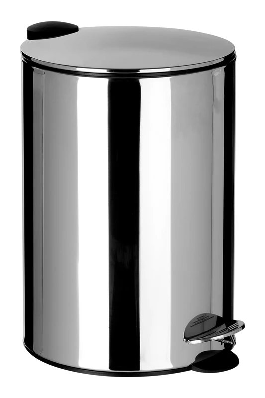 Premier Housewares Kitchen Bin, Bathroom Bin, Pedal Bin, Recycling Bin, Food Waste Bin, 20 Ltr Rubbish Bin, Waste Bin - Image 1