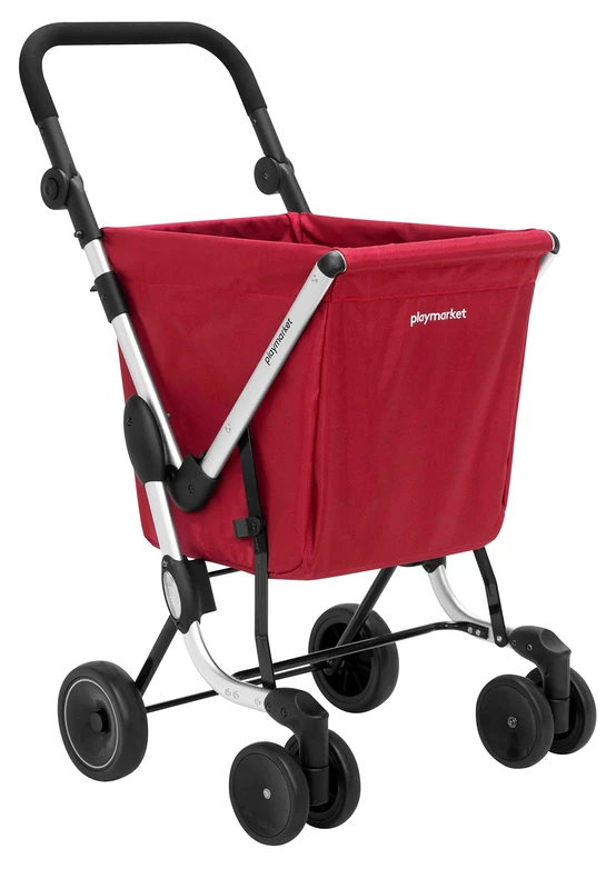 Playmarket We Go Basic Suitcase, 97 cm, 50 liters, Red (Charme)