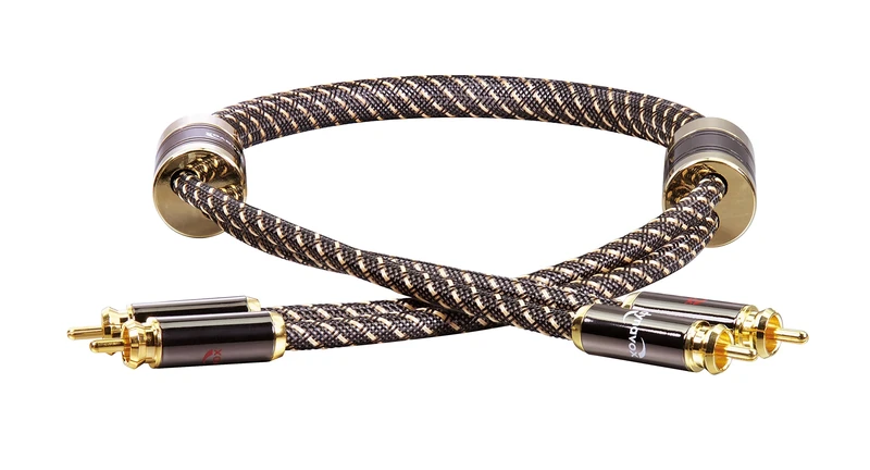 Dynavox 207480 Line RCA Cable Stereo 1 m Black