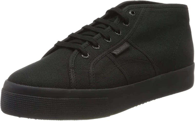 Superga Unisex Adults’ 2578-cotu Gymnastics Shoes, Black (Total Black 997), 2.5 UK