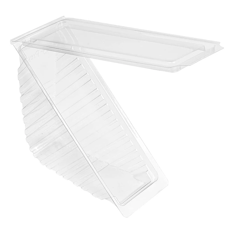 Triangular Sandwich Containers - Standard 11X11X5,5 Cm Clear Pet - 500 Units