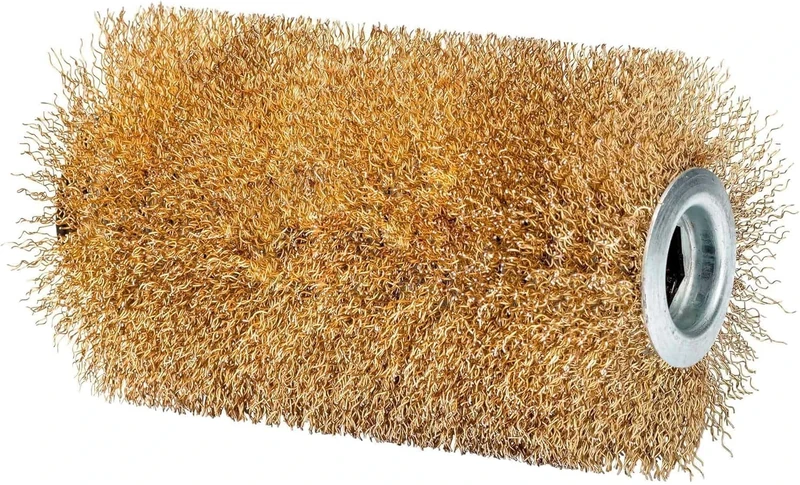 GLORIA Stone Brush PRO | Accessories for MultiBrush and PowerBrush | Clean Robust Paving Stones and Stone Slabs with a Wire Brush | 10 cm Diameter | 16.5 cm Width