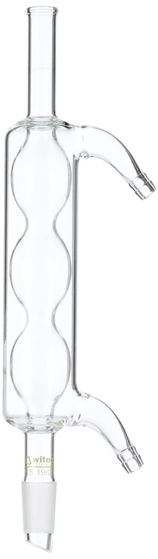 Witeg 1 722 160 Allihn Cooler, Borosilicate Glass, Clear Glass