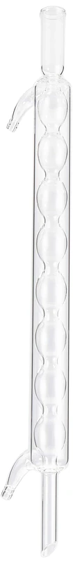 Witeg 1 720 400 Allihn Cooler, Borosilicate Glass, Clear Glass
