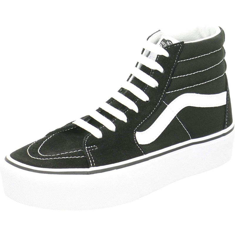 Vans Unisex Flat Slippers, Black/White, 41 EU, Black White XDF - Image 1