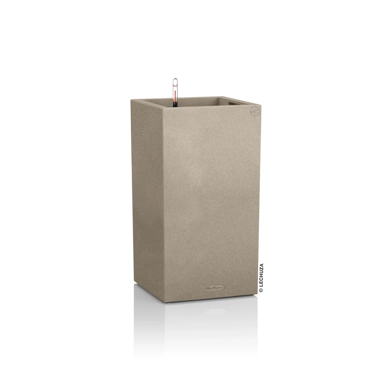 LECHUZA CANTO Stone 40 high sand beige 13621