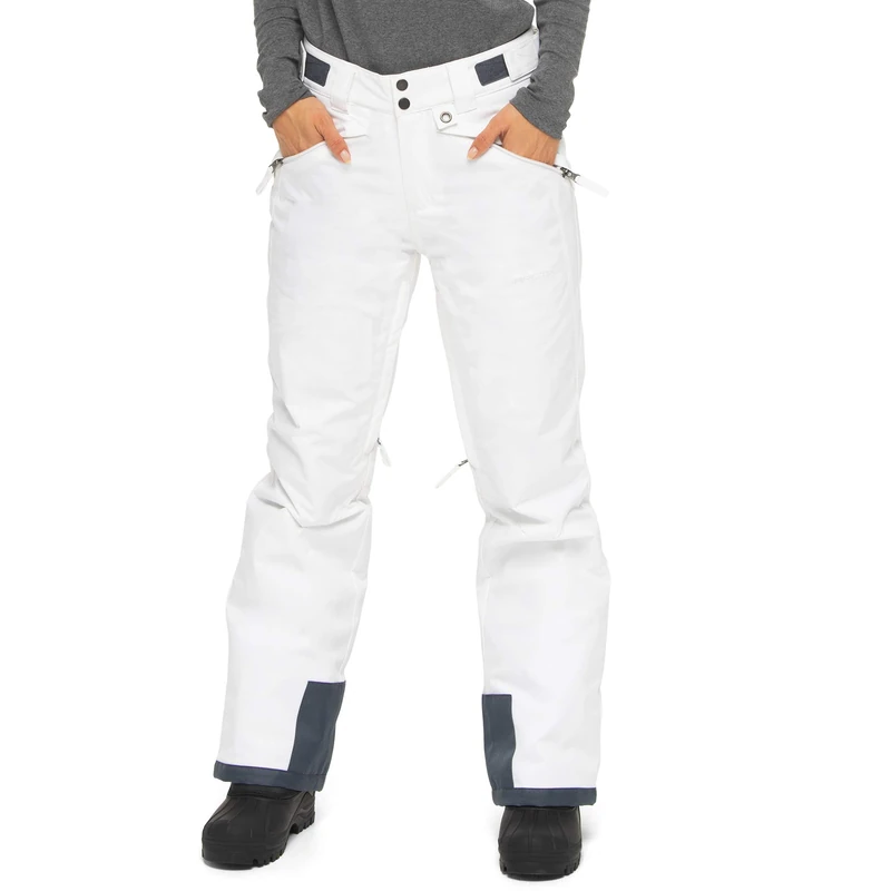 ARCTIX Women's Premium Insulated Snow Pants, White, Medium
