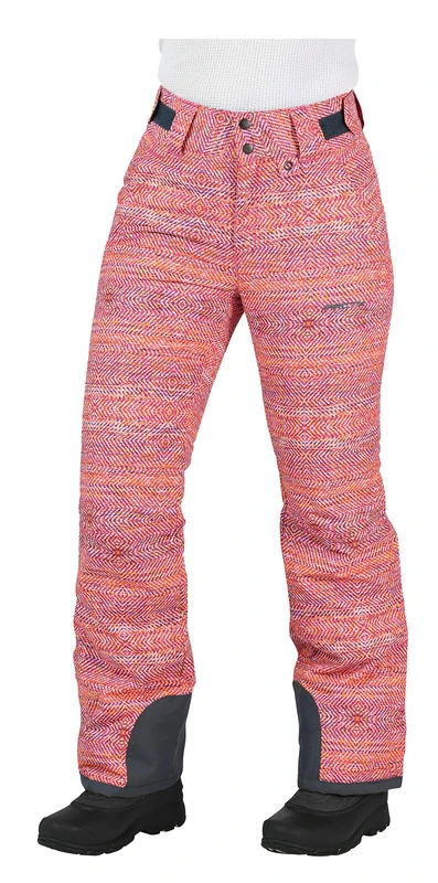 ARCTIX Women's Insulated Snow Pants, Aztec Pink, XL