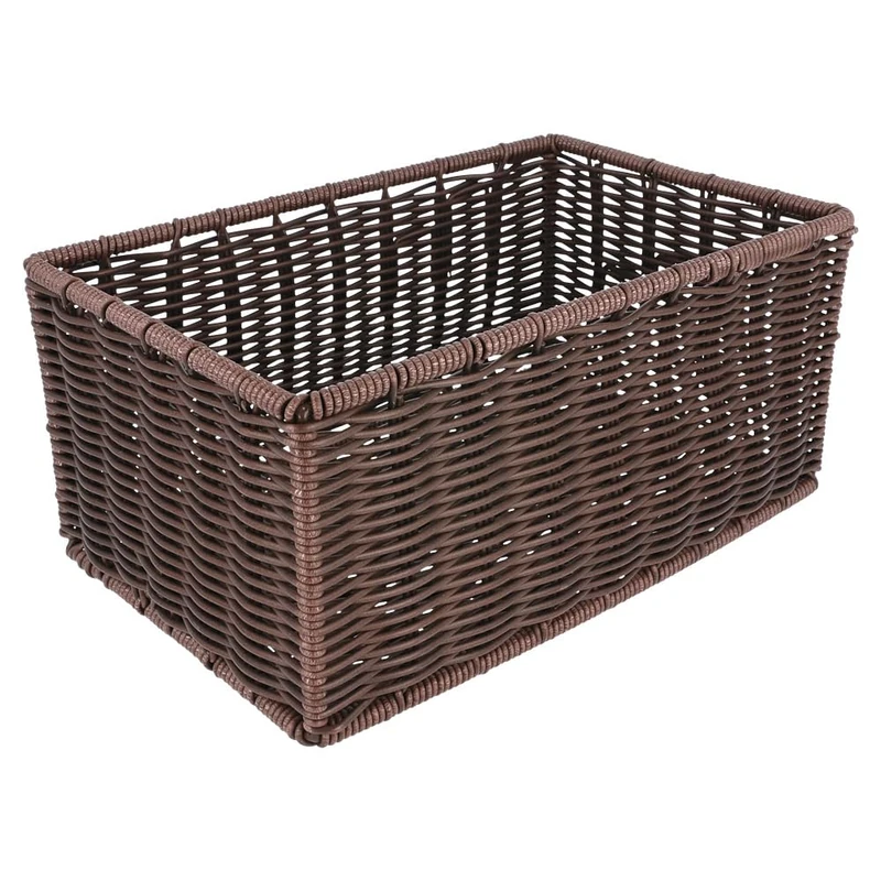 Garcia de Pou 214.03 Semi-Wicker Basket 25 x 16 x 11.5 cm, 24 Pack, Brown