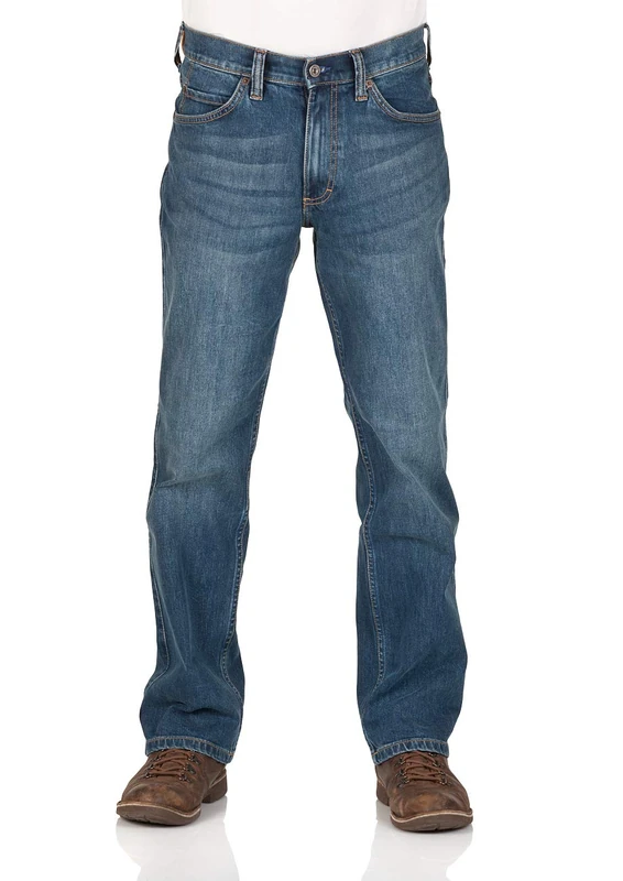 MUSTANG Men's Tramper Straight Slim Jeans, Blue (Medium Middle), W33/L32 (Manufacturer Size:33/32)