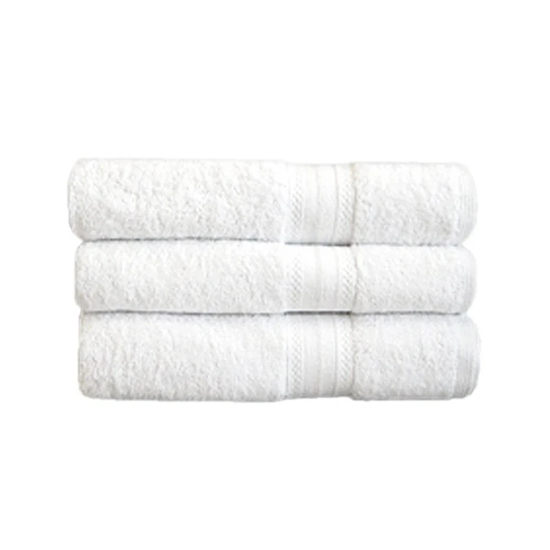 Garcia de Pou 143.19 Washbasin Towel, Cotton 500 G/M2, 50 x 100 cm, 48 Pieces, White