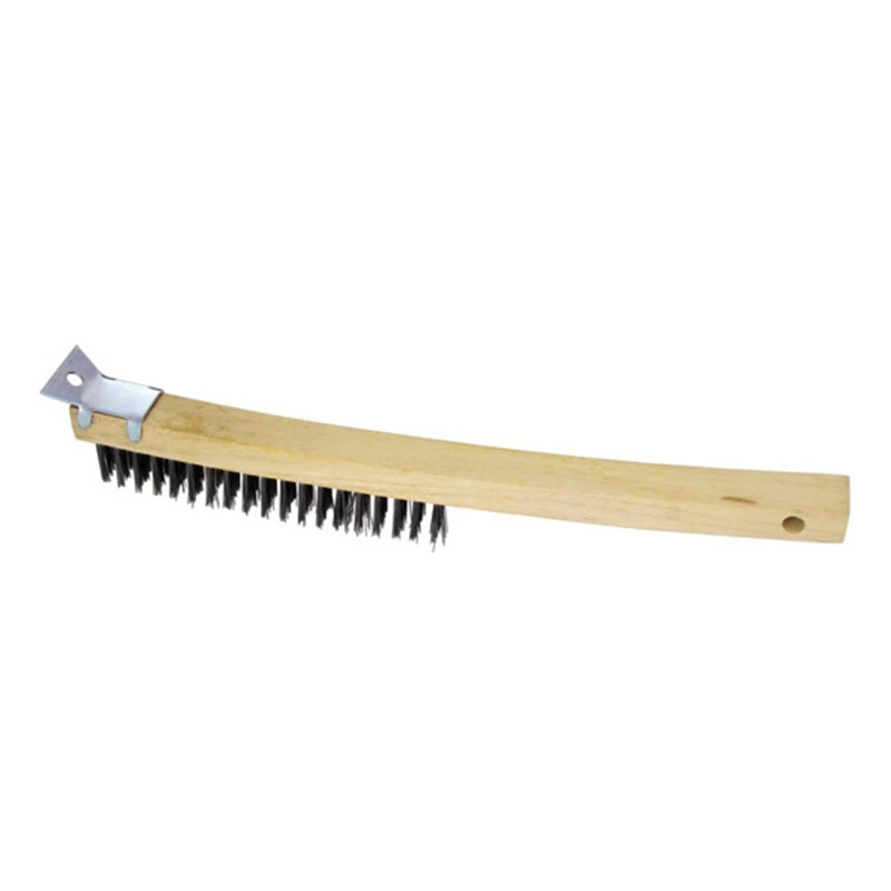 Garcia of Pou 224.31 Brush with Scraper, Wire, 35.5 x 2.5 x 4.8 cm, Pack of 24, Wire - Image 1