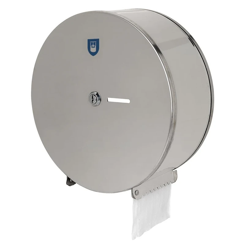 Garcia of Pou 162.01 Maxi Jumbo Toilet Dispenser, Diameter 28.5 x 11 cm, Pack of 1, Silver