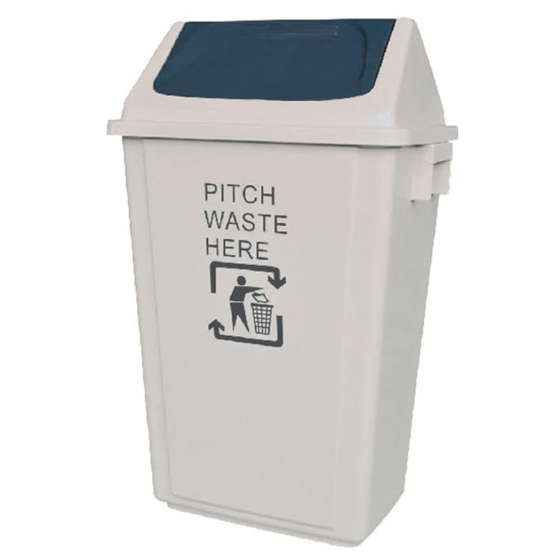 Garcia of Pou 160.11 Tilt Bin, 46.5 x 33 x 74 cm, Pack of 1, Grey