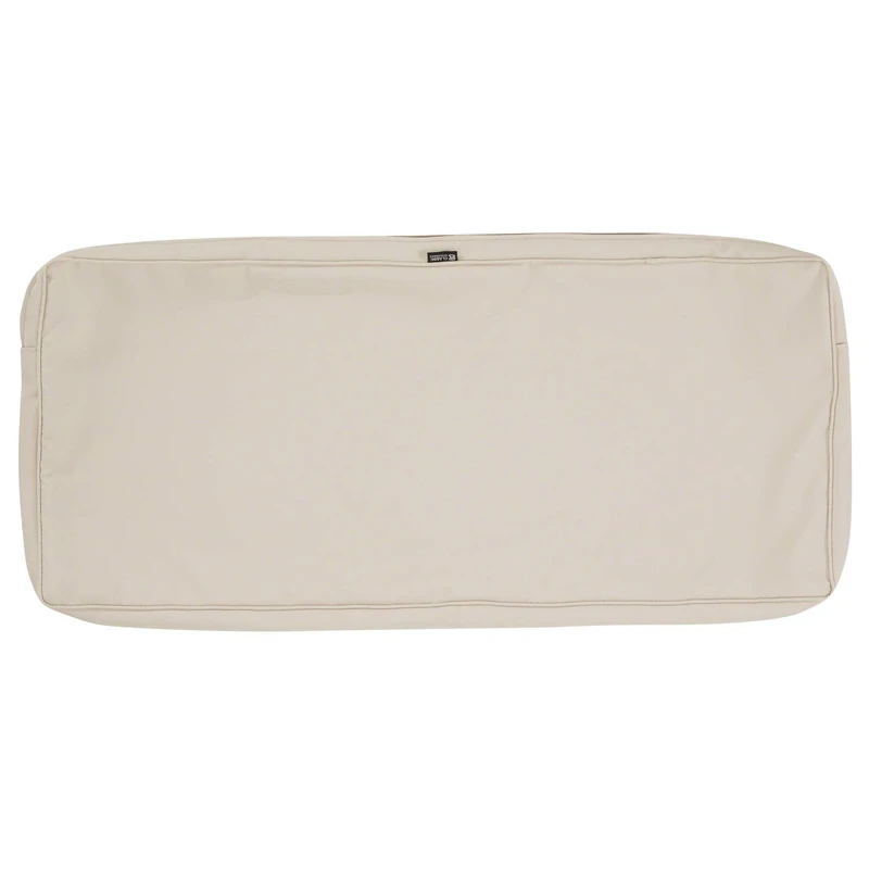 Classic Accessories Montlake FadeSafe Patio Bench/Settee Cushion Slip Cover - 3" Thick