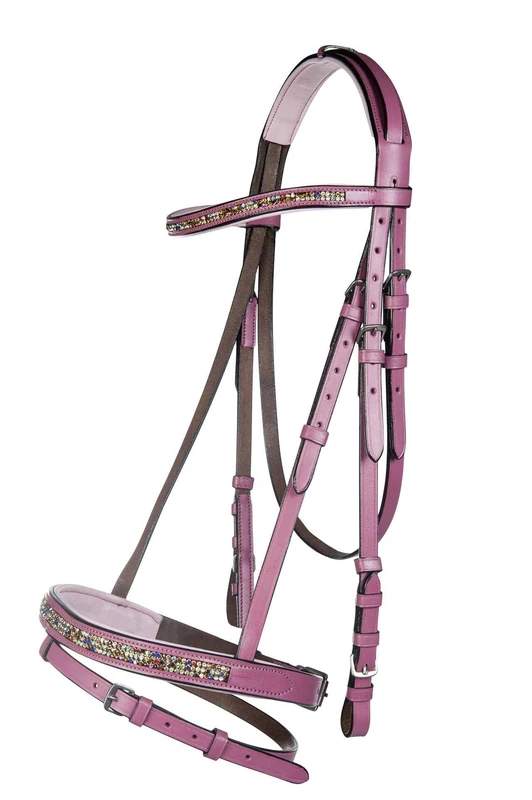 HKM Santa Fe Equestrian Bridles Pink Pony