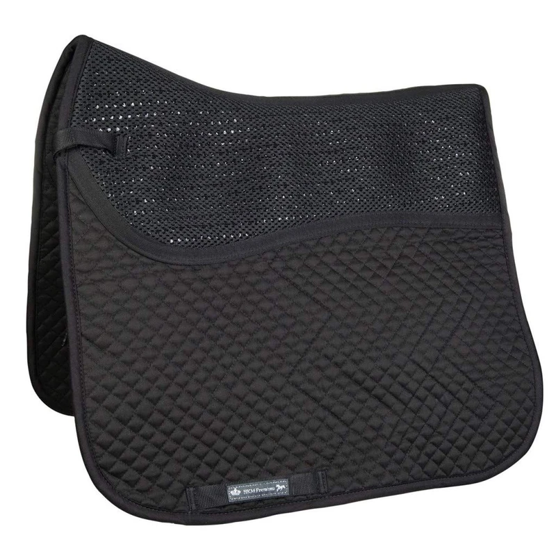 Hkm Hkm 4057052228483 Saddle Cloth -3d Mesh 9100 Black Pony Dressage