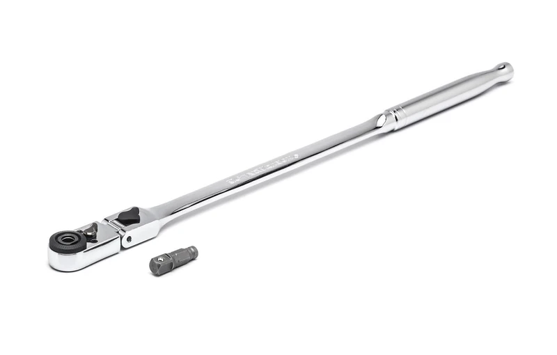 GearWrench 81030 1/4" Drive 72-Tooth Quick Release Locking Flex Slim Head Ratchet 12"