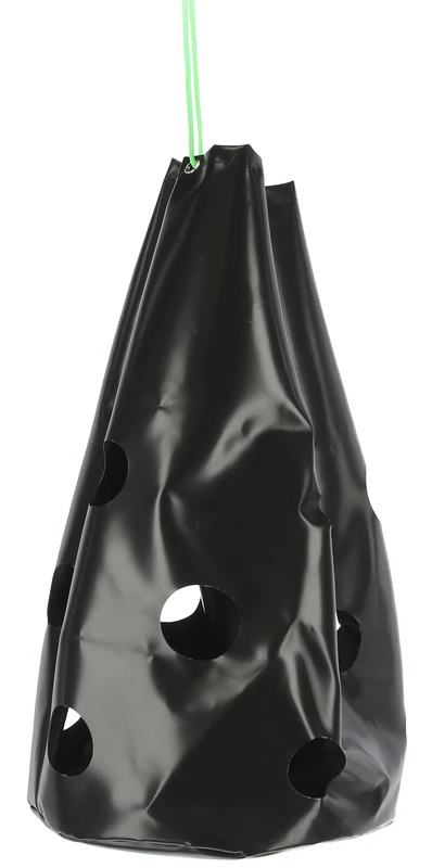 Kerbl HayBag (Black, Size Big with 15 Holes, Easy to Fill and Clean, Hay Bag for Horses) 326103 - Image 1