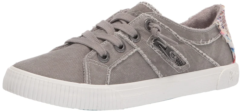 Blowfish Malibu Women's Fruit Sneaker, Wolf Grey Smoked Canvas, 4.5 UK - Image 1