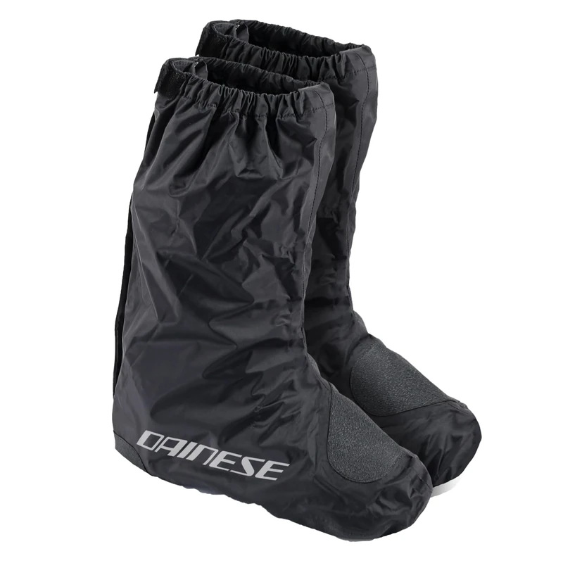 Dainese Rain Overboots, Rainproof Motorcycle Boot Cover, for Men and Women, Black, S