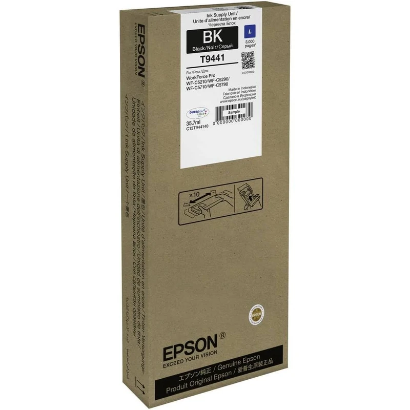 Epson WF-C5xxx Series Ink Cartridge L Black C13T944140