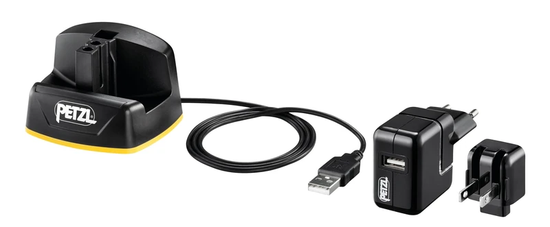 Petzl ACCU 2 Duo Z1 E080AA00 Adult Charger One Size Black - Image 1