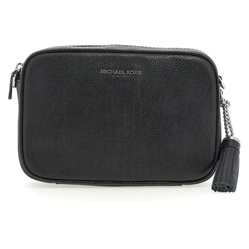 Michael Kors Women MD Camera Bag Hand, Black, 39,37 x 25,4 x 12,07